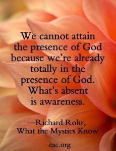 presence of God richard rohr